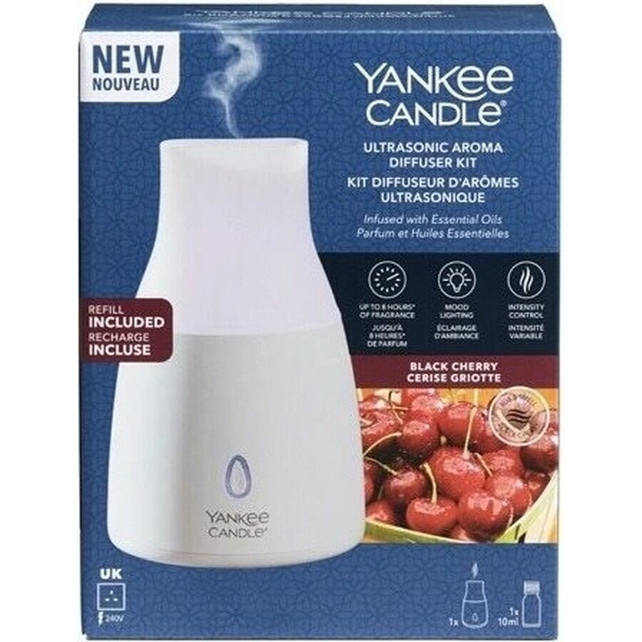 Yankee Candle Ultraschall-Aroma-Diffusor Starter Kit - EUR 1×1 Stück, Diffusor