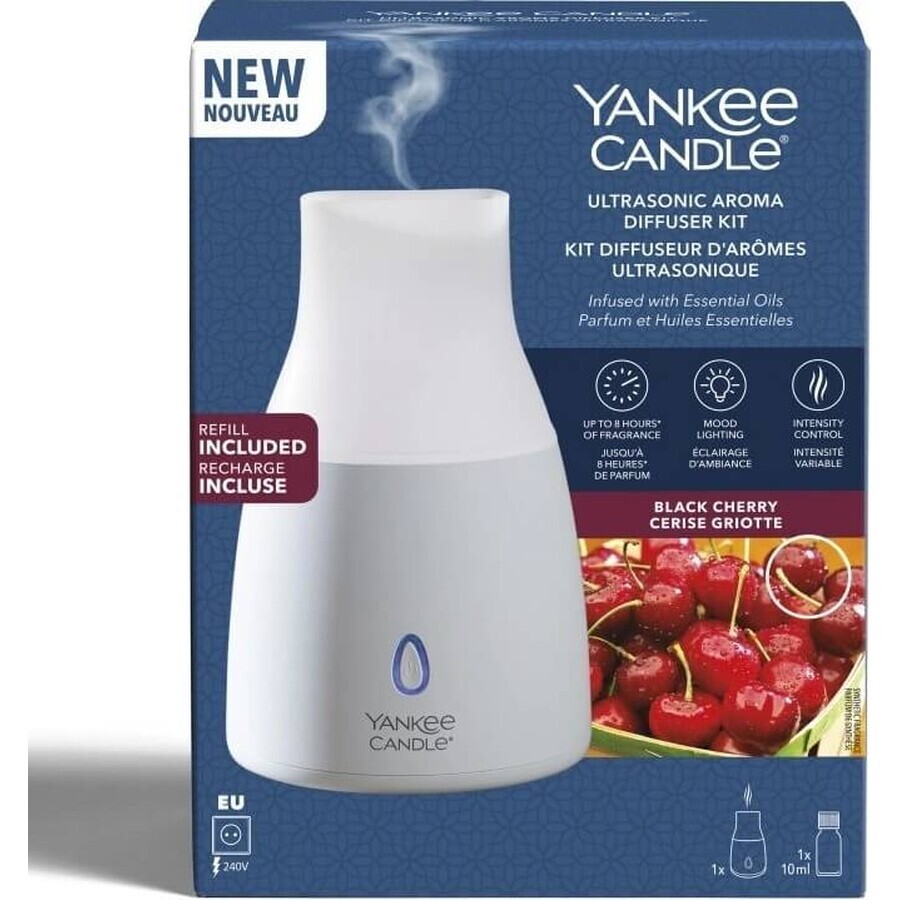 Yankee Candle Ultraschall-Aroma-Diffusor Starter Kit - EUR 1×1 Stück, Diffusor