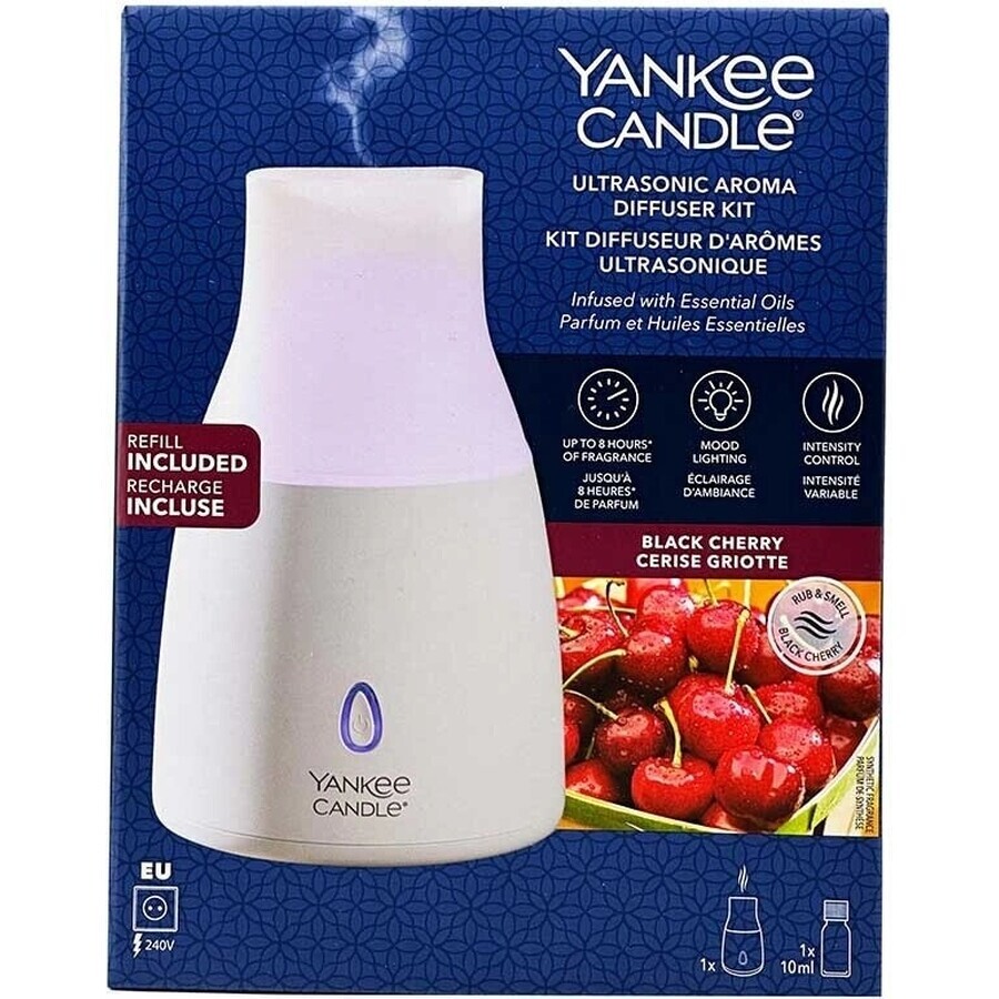 Yankee Candle Ultraschall-Aroma-Diffusor Starter Kit - EUR 1×1 Stück, Diffusor