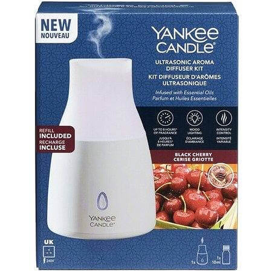 Yankee Candle Ultraschall-Aroma-Diffusor Starter Kit - EUR 1×1 Stück, Diffusor