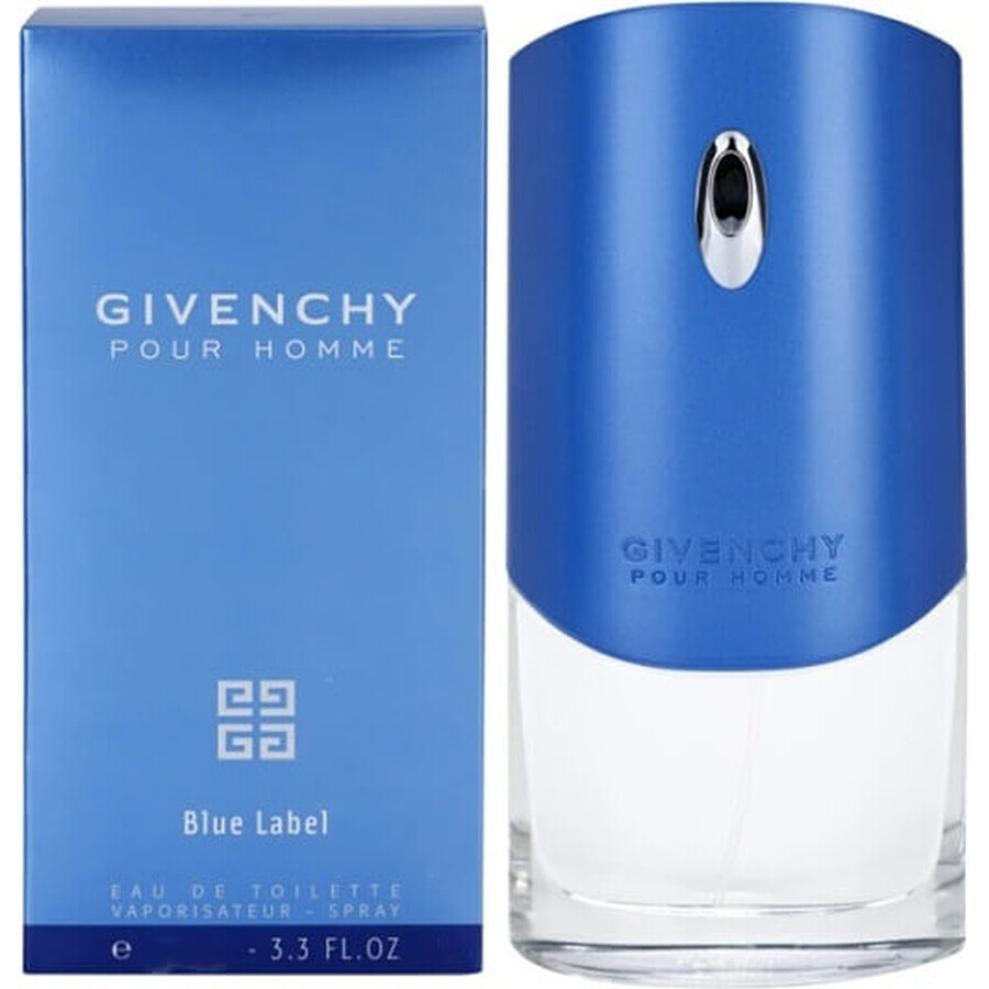 Givenchy Pour Homme Blue Label Edt 100ml 1×100 ml, Eau de Toilette