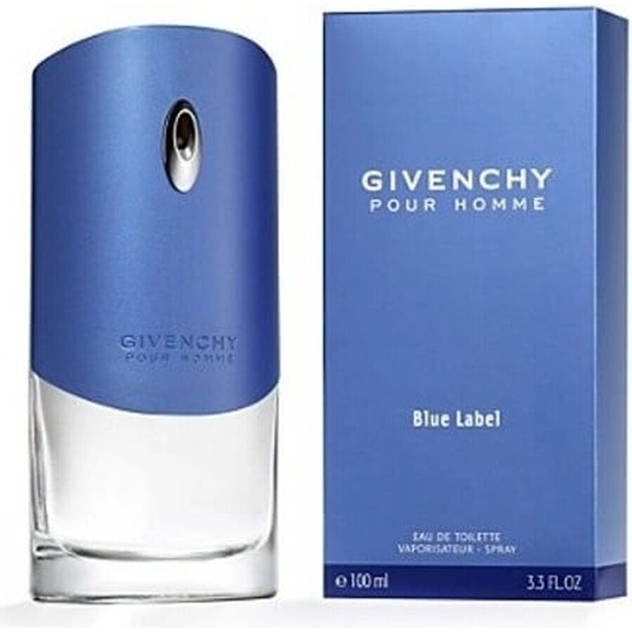 Givenchy Pour Homme Blue Label Edt 100ml 1×100 ml, Eau de Toilette