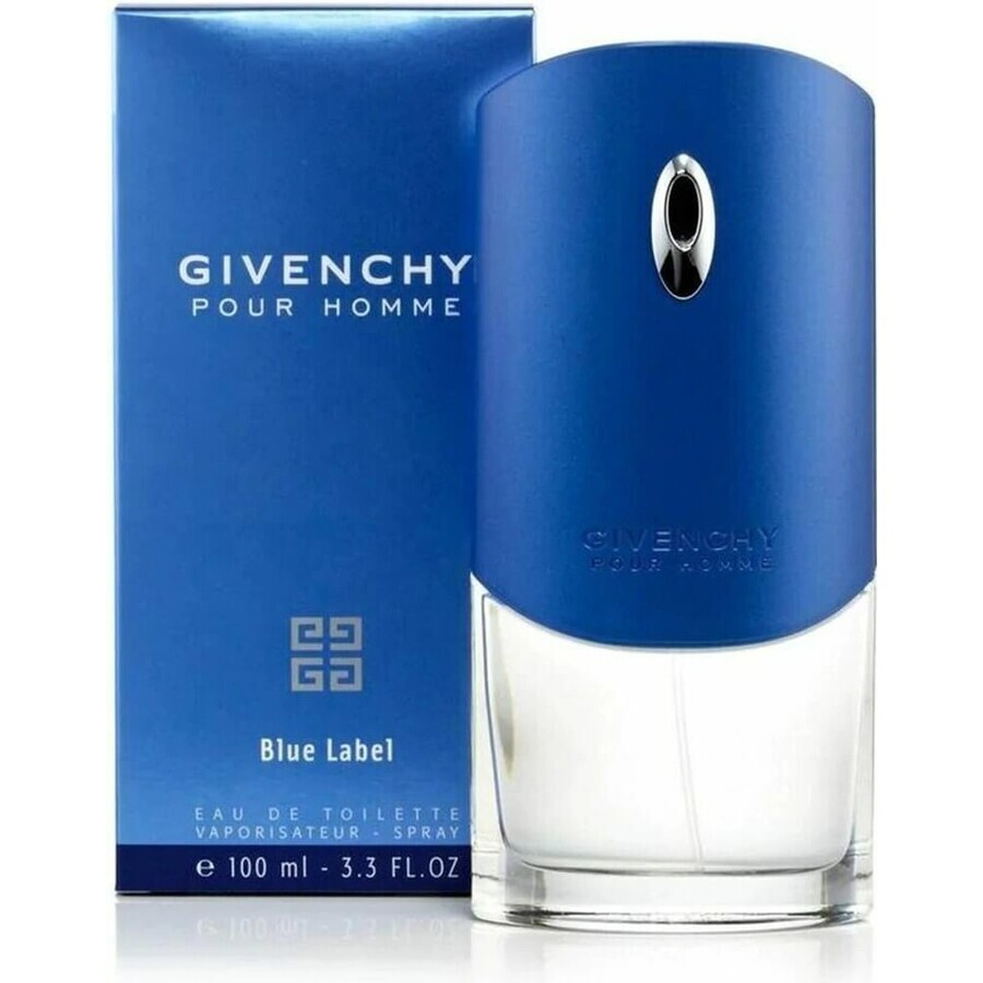 Givenchy Pour Homme Blue Label Edt 100ml 1×100 ml, Eau de Toilette