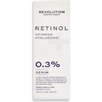 Revolution Skincare 0.3% Retinol with Vitamins and Hyaluronic Acid Serum 1×1 pc