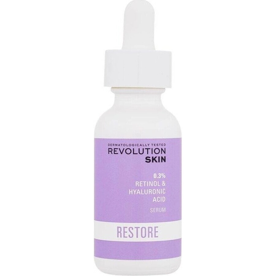 Revolution Skincare 0.3% Retinol with Vitamins and Hyaluronic Acid Serum 1×1 pc