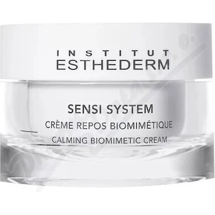 INSTITUT ESTHEDERM SENSI SYSTEM Crème apaisante biomimétique 50 ml 1×50 ml, crème pour la peau