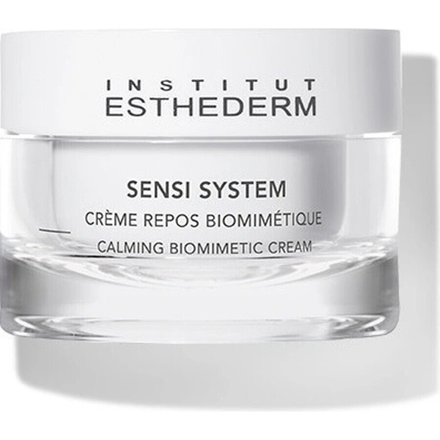 INSTITUT ESTHEDERM SENSI SYSTEM Crème apaisante biomimétique 50 ml 1×50 ml, crème pour la peau