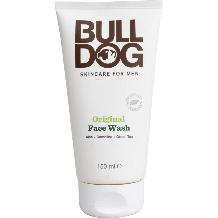 Gel de curățare Bulldog pentru bărbați piele sensibilă spălare facială sensibilă 1×150 ml, gel de curățare