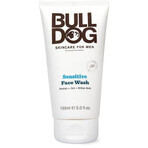 Gel de curățare Bulldog pentru bărbați piele sensibilă spălare facială sensibilă 1×150 ml, gel de curățare