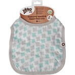 XKKO Bamboo bib Scandinavian Baby Mint Mint Cross 1×1 pc