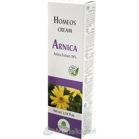 NH - Homeos cream ARNIKA CREAM 1×75 ml, 10% extract de arnică