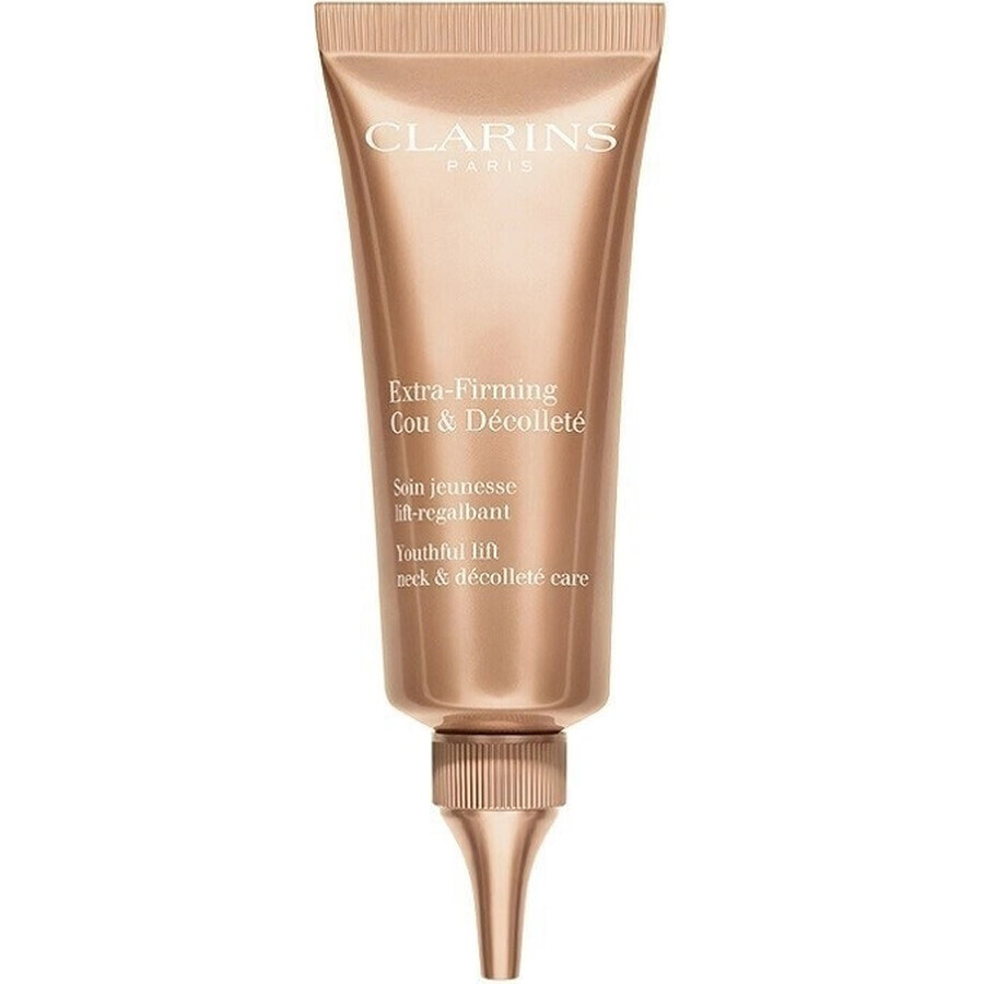 Clarins Crema Extra-Rafforzante Collo e Décollete 1×75 ml, Crema Collo e Décollete