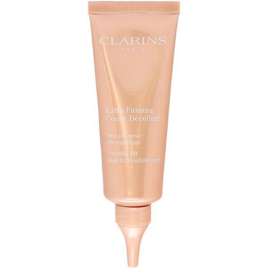 Clarins Crema Extra-Rafforzante Collo e Décollete 1×75 ml, Crema Collo e Décollete