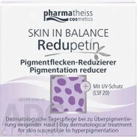 SIB REDUPETIN Crème de jour 1×50 ml, pour réduire les taches pigmentaires, SPF 20