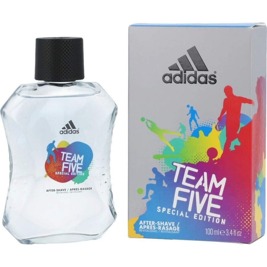 Adidas Team Five Aftershave 100ml 1×100ml, aftershave