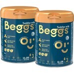 Traceur de lait Beggs 2, Beggs box+ pexeso 3×800 g, traceur de lait