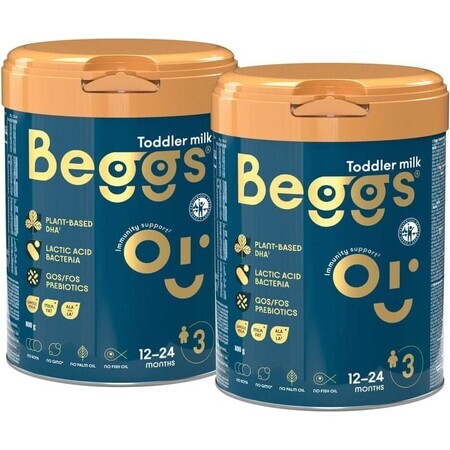 Traceur de lait Beggs 2, Beggs box+ pexeso 3×800 g, traceur de lait