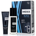 MEXX BLACK MAN Deodorant 75ML + Duschgel 50ML 1×1pc, Kosmetikset für Männer