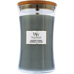 WoodWick Evergreen Evergreen Cashmere mittelgroße Kerze 1×275 g, Duftkerze