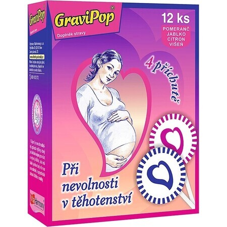 GraviPop 1×12 pcs, lollipops