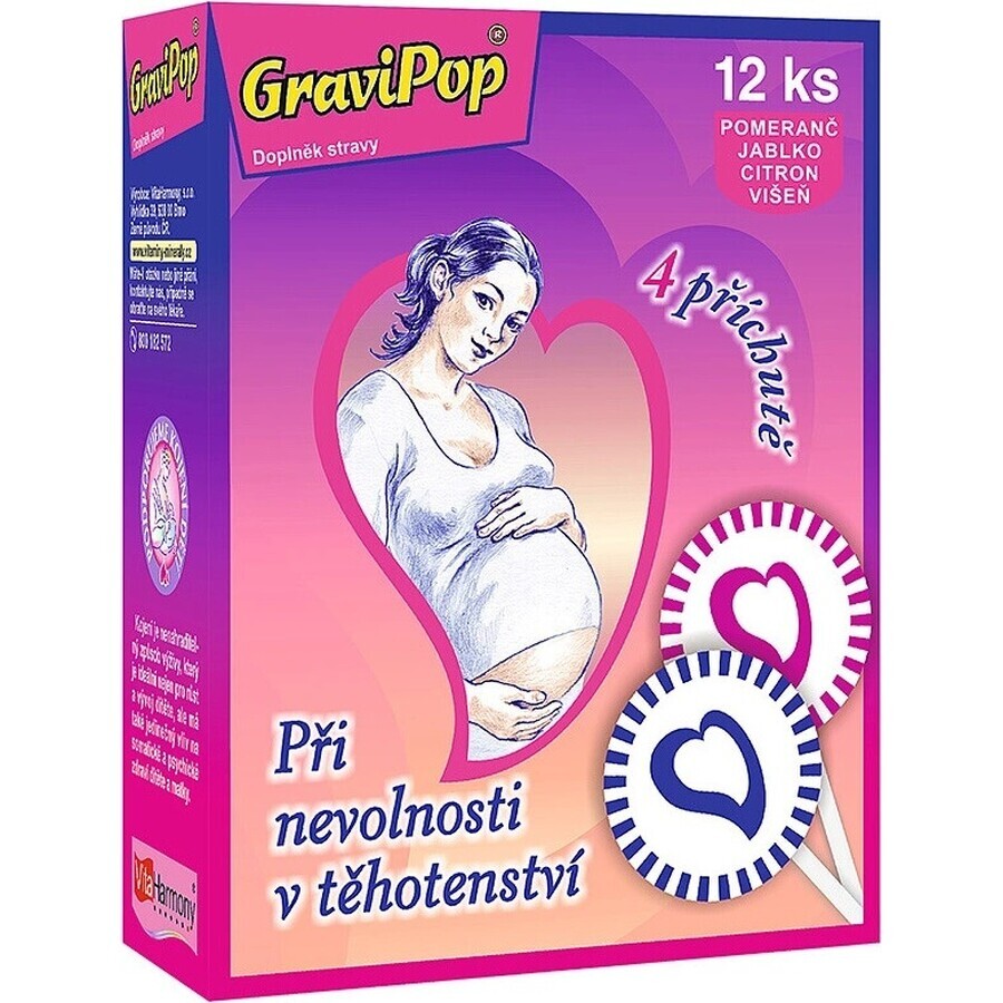 GraviPop 1×12 pcs, lollipops