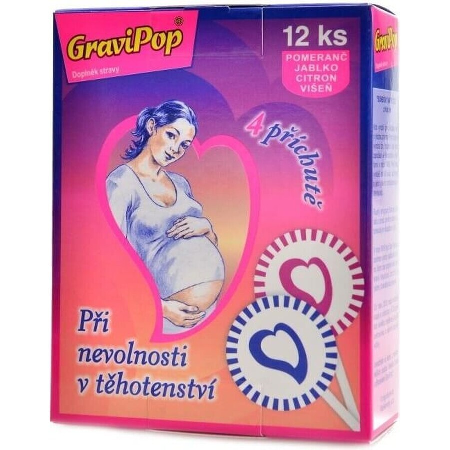 GraviPop 1×12 pcs, lollipops