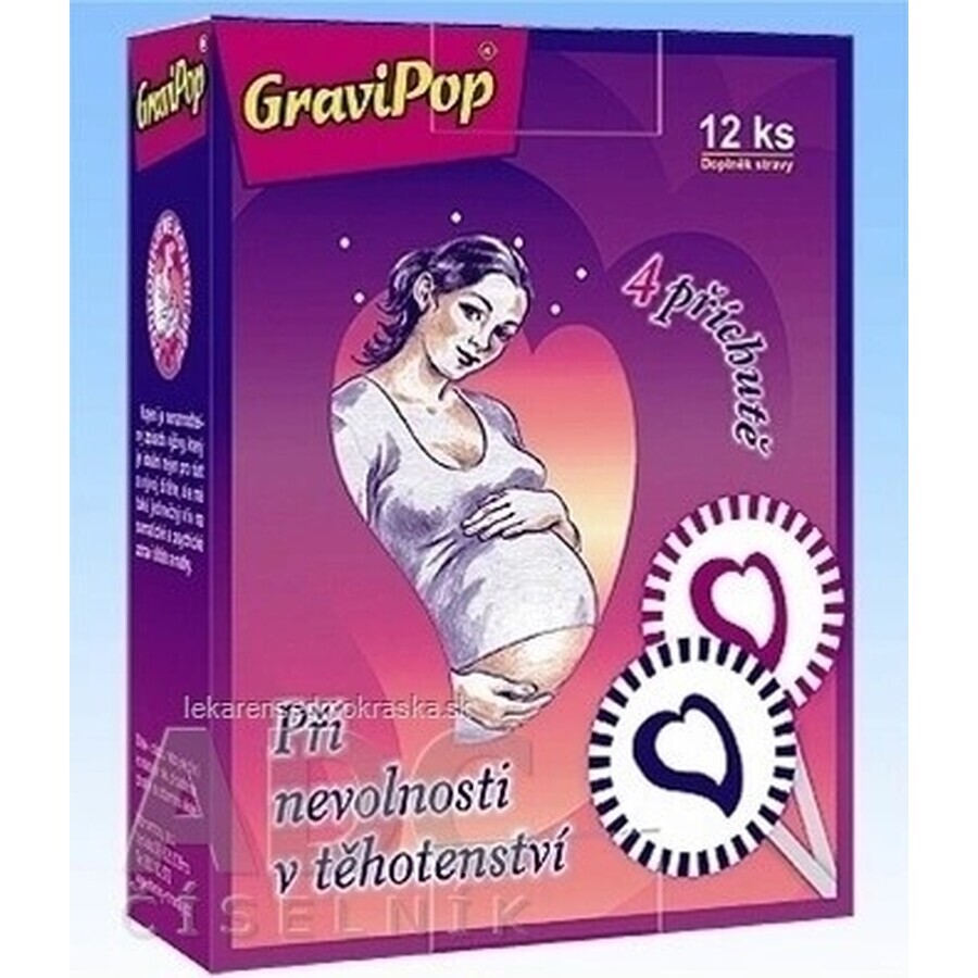 GraviPop 1×12 pcs, lollipops