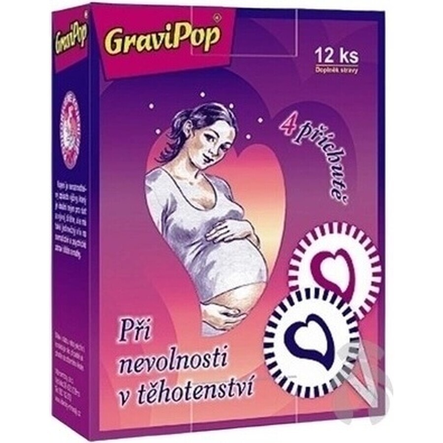 GraviPop 1×12 pcs, lollipops