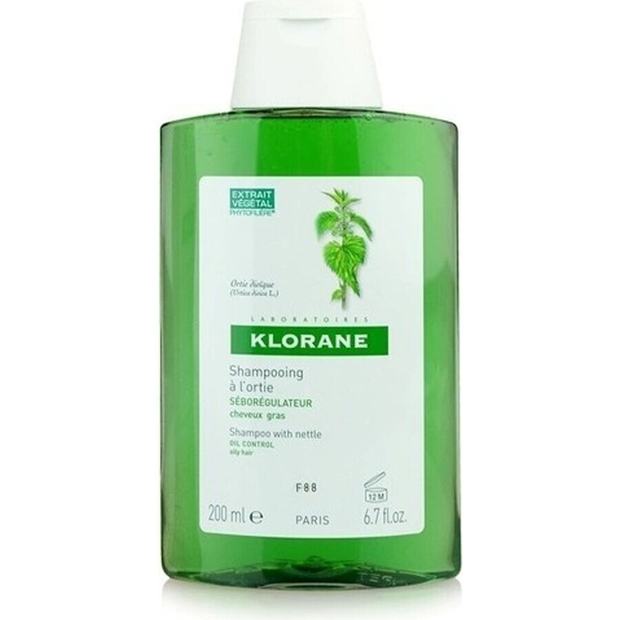 KLORANE ȘAMPON cu BIO peony 1×200ml, șampon pentru scalp sensibil și iritat