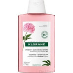 KLORANE ȘAMPON cu BIO peony 1×200ml, șampon pentru scalp sensibil și iritat