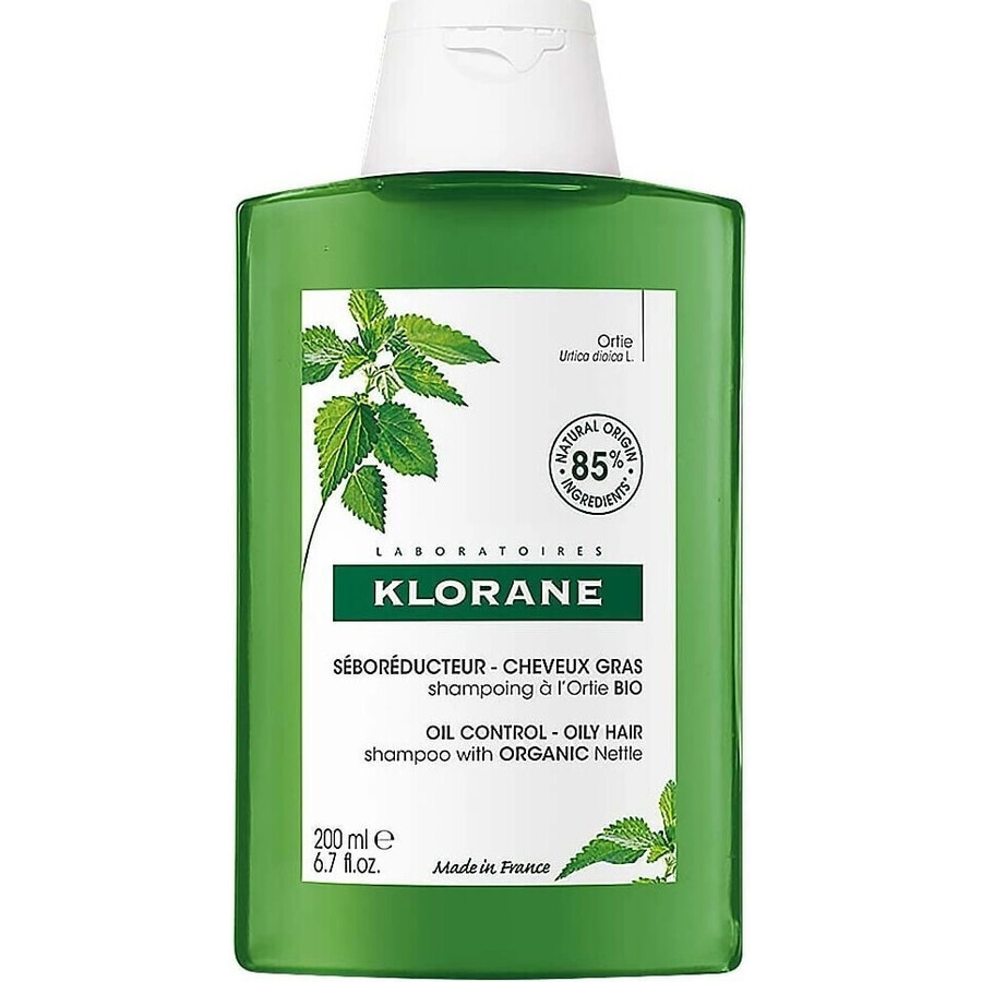 KLORANE ȘAMPON cu BIO peony 1×200ml, șampon pentru scalp sensibil și iritat