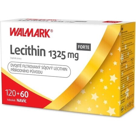 WALMARK Lecithin FORTE 1325 mg PROMO VB24 1× 180 tob, Nahrungsergänzungsmittel