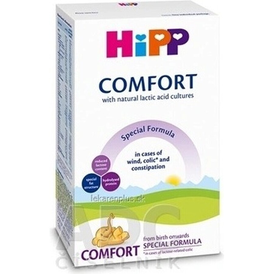 HiPP COMFORT 1×300 g, convient dès la naissance