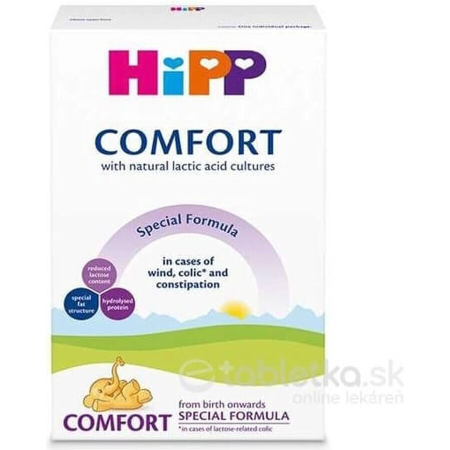 HiPP COMFORT 1×300 g, convient dès la naissance