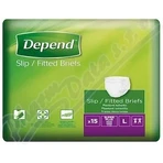 DEPEND Briefs SUPER PLUS L 1×15 pcs, breathable diapers
