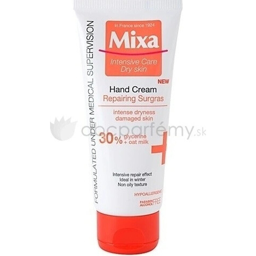 Mixa Handcrème 1×100 ml, handcrème voor schrale handen