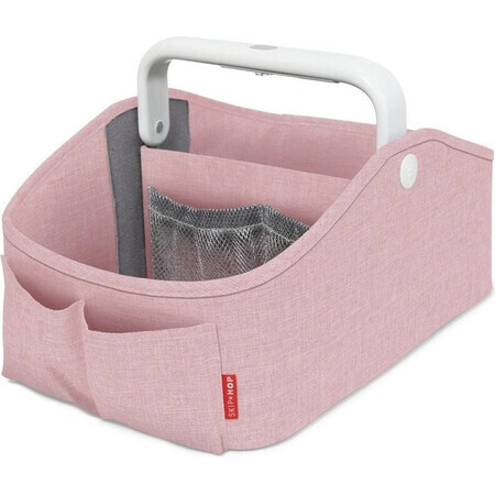 SKIP HOP Beleuchteter Toilettenpapier-Organizer Rosa 1×1 Stück