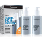 NEUTROGENA® Retinol Boost DUOPack Anti-Aging Tagescreme SPF15 + Nachtcreme 2x50ml 2×50ml, Anti-Aging Creme