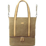 Sac à langer SUPREME - camel 1×1 pc, sac pour maman