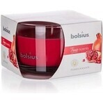 Bolsius Aromatic 2.0 Bouteille en verre 90x63mm Grenade, bougie parfumée 1×1 pc, bougie parfumée