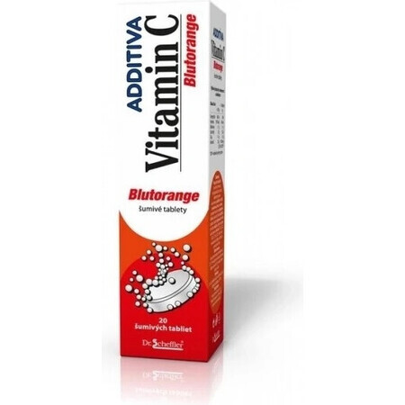 ADDITIVE VITAMIN C Blutorange 1×20 tbl, food supplement