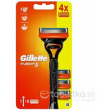 GILLETTE FUSION SHAVER FUSION SHAVER + 4 NH 1×1 Stück, Rasierer