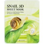 Missha Snail 3D Sheet Mask 23 g / 1 hoja 1×23 g / 1 hoja