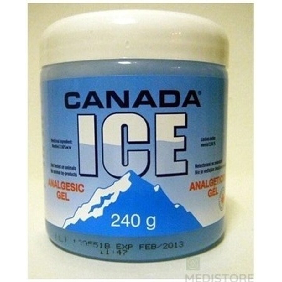 CANADA ICE GEL 1×240 ml, schmerzlindernd