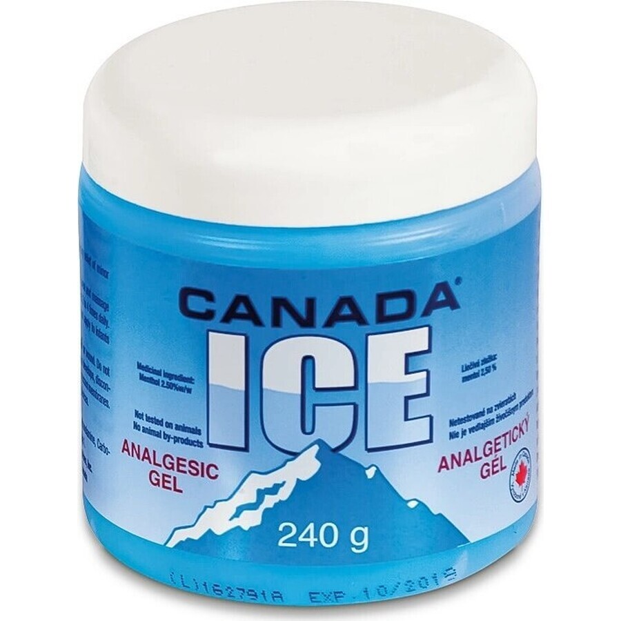 CANADA ICE GEL 1×240 ml, schmerzlindernd