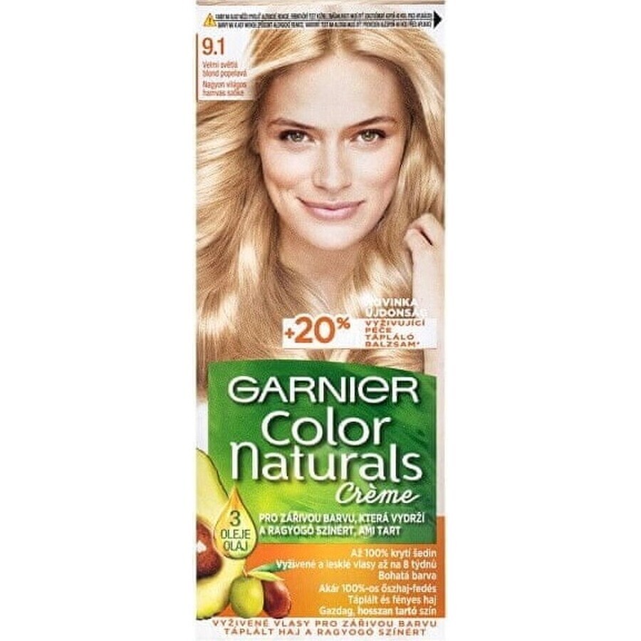 Garnier Color Naturals Dauerhafte Haarfarbe 6.23 Schoko-Karamell 1×1 Stück, Haarfarbe