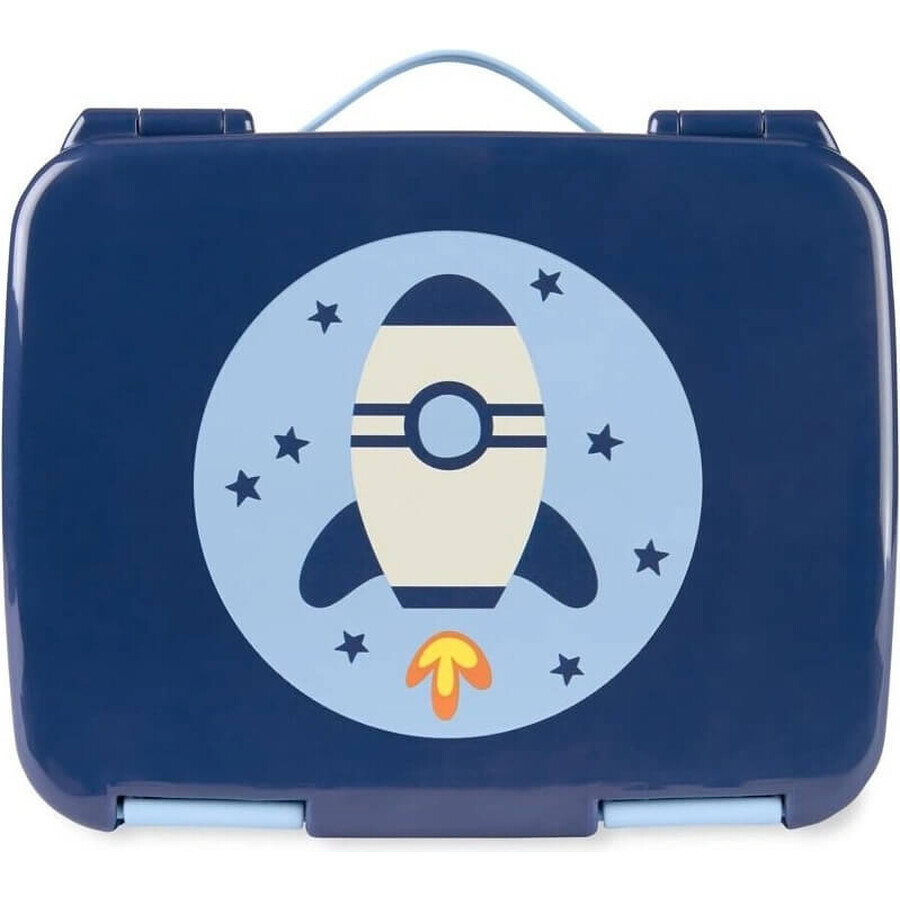 SKIP HOP Spark Style Lunchbox Bento Bento Rocket 3r+ 1×1 Stück, Lunchbox