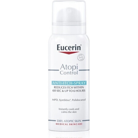 Eucerin AtopiControl Spray împotriva mâncărimilor 1×50 ml, piele uscată și atopică