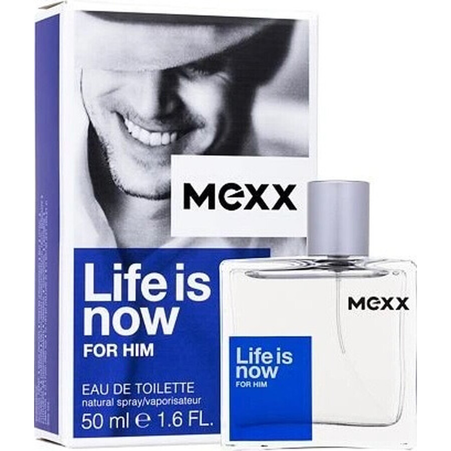 Mexx Life Is Now For Him Edt 50ml 1×50 ml, Apă de toaletă