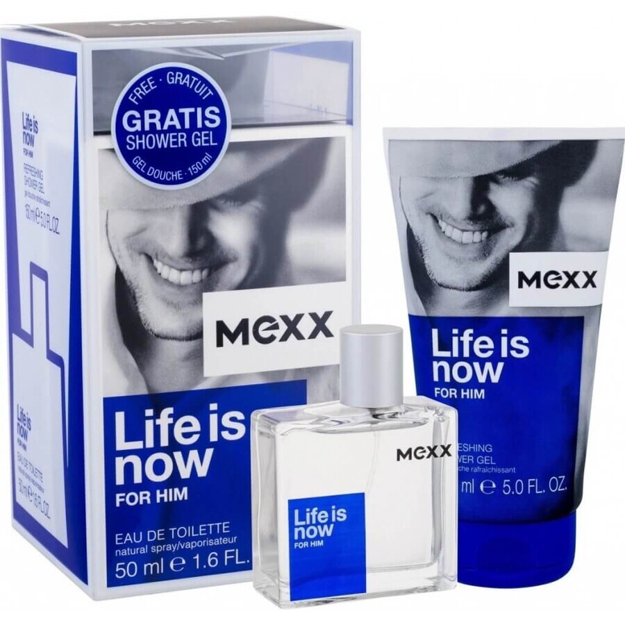 Mexx Life Is Now For Him Edt 50ml 1×50 ml, Apă de toaletă